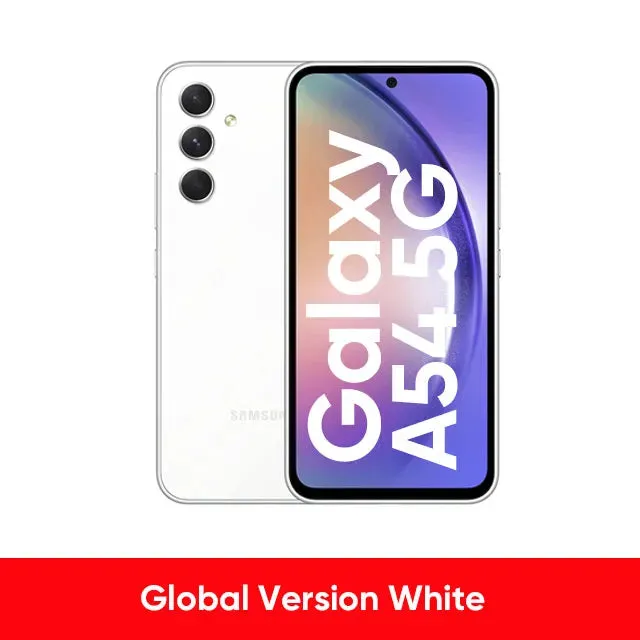 2023 New Samsung Galaxy A54 6GB RAM 128GB ROM Exynos 1380 Octa core 6.4"FHD  Super AMOLED Triple 50MP Camera 5000mAh Samsung a54