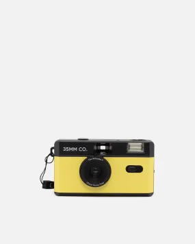 35mm Co The Reloader Reusable Film Camera Yellow