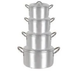 4 Set Of Aluminum Pots