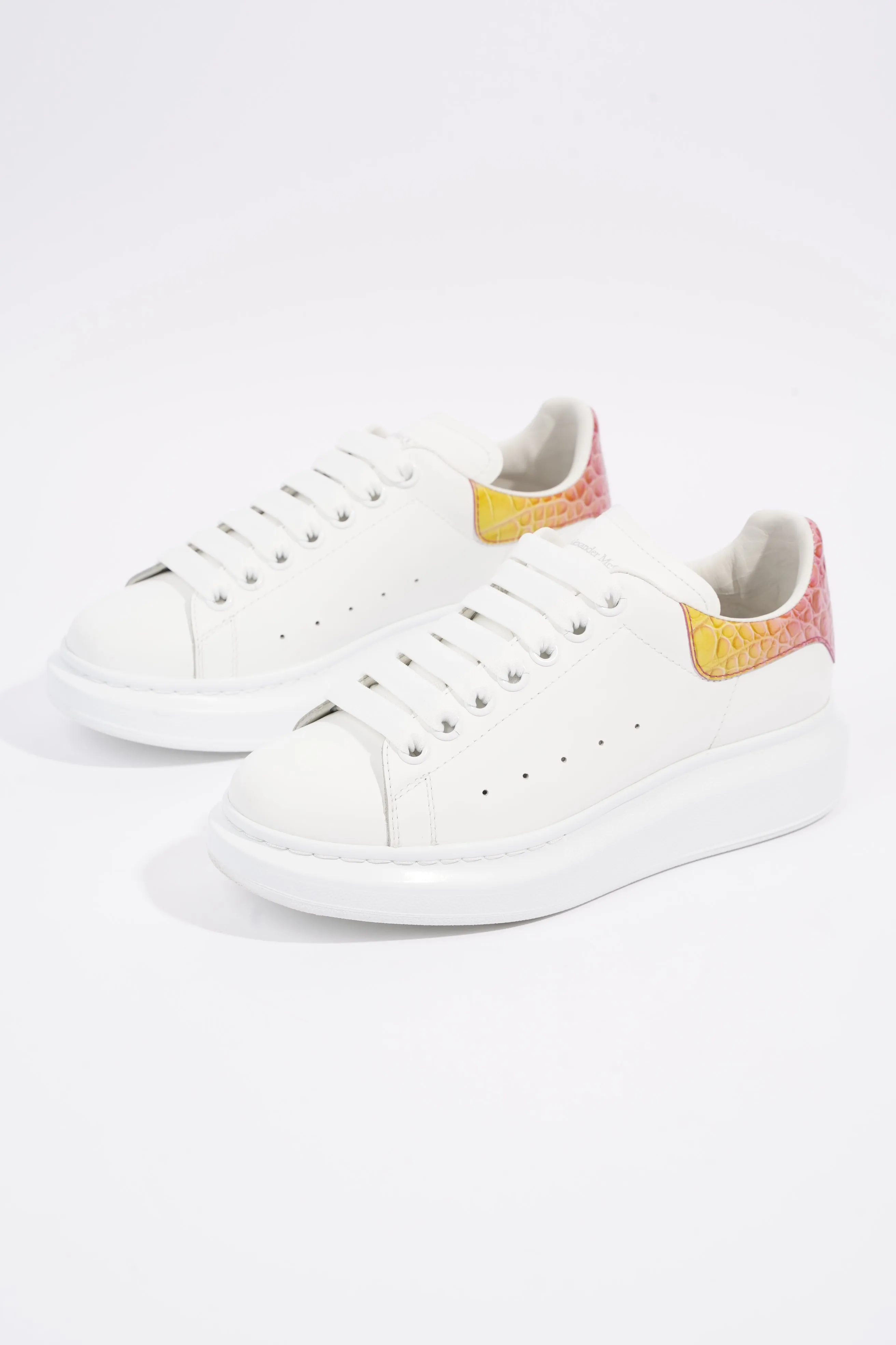 Alexander McQueen Womens Oversized Sneaker Multicolour Tab EU 37.5 / UK 4.5