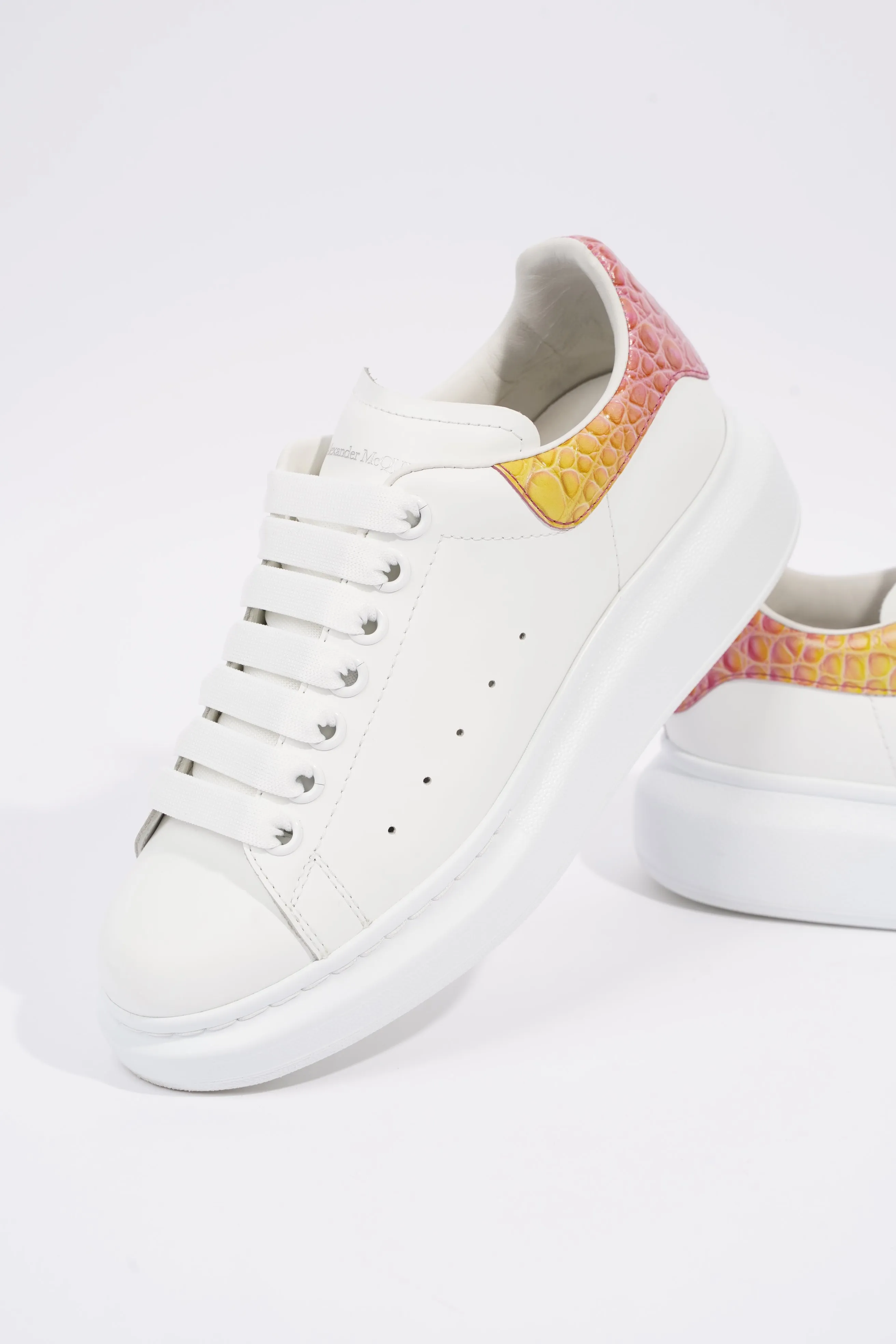 Alexander McQueen Womens Oversized Sneaker Multicolour Tab EU 37.5 / UK 4.5