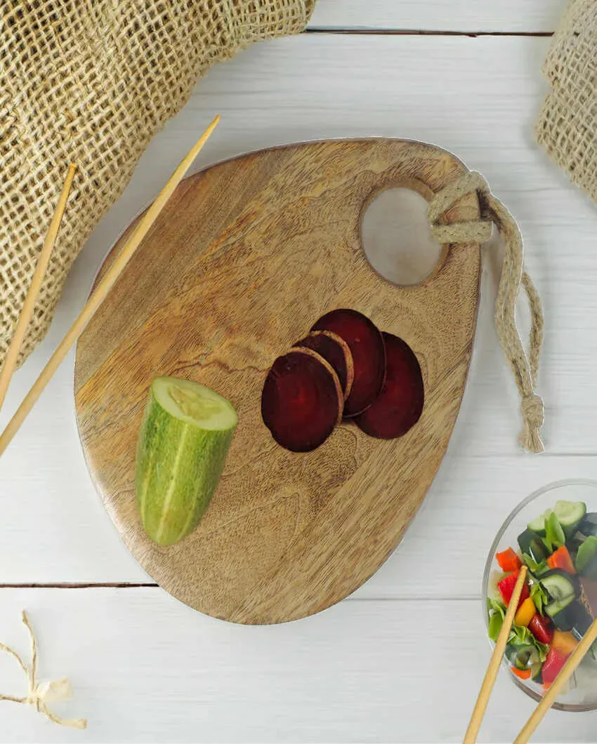 Almond Shaped Wooden Chopping Board