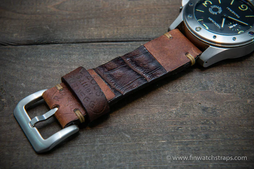 Ammo plus Allligator "Monster" watch strap