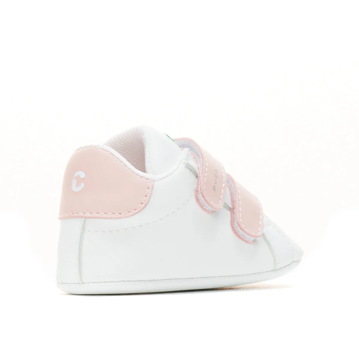 Baby Shoe - White/Pink