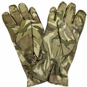 British Army Cold Weather MTP Combat Leather Gloves