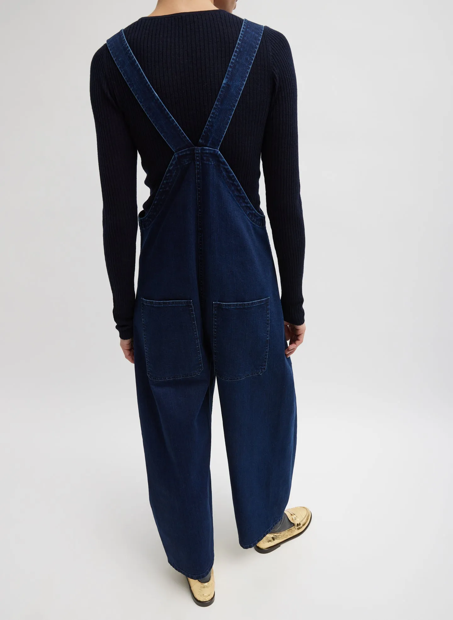 Classic Indigo Denim Jumpsuit