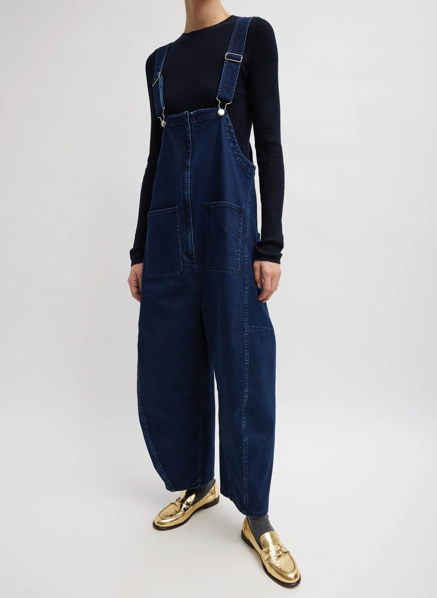 Classic Indigo Denim Jumpsuit