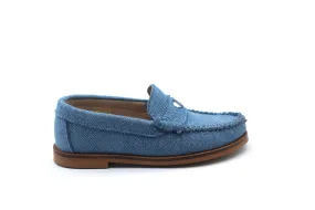 Don Louis Denim Heart Loafer