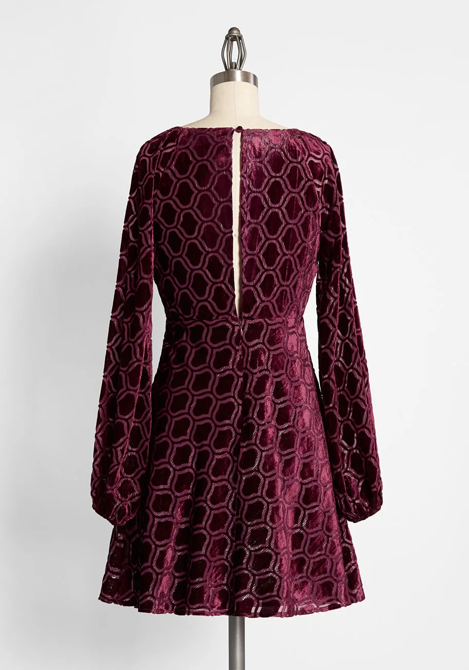 Era By Modcloth Ravishing In Rouge Mini Dress