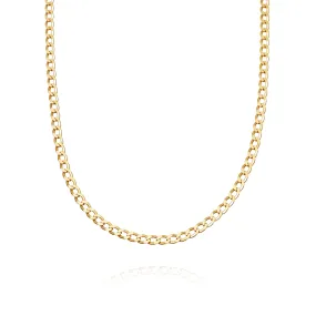 Estée Lalonde Curb Chain Necklace 18ct Gold Plate