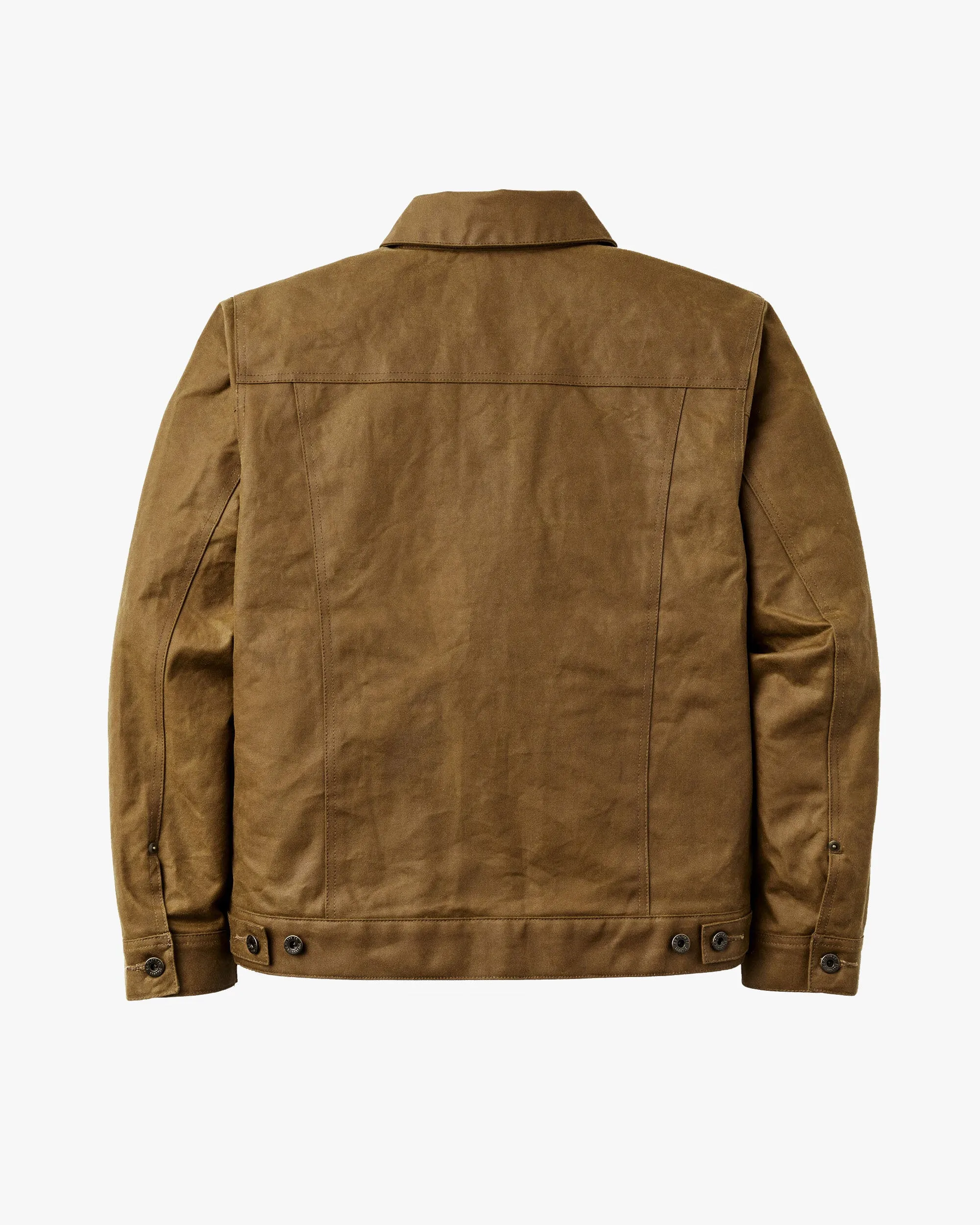 Filson Tin Cloth Short Lined Cruiser Jacket - Dark Tan