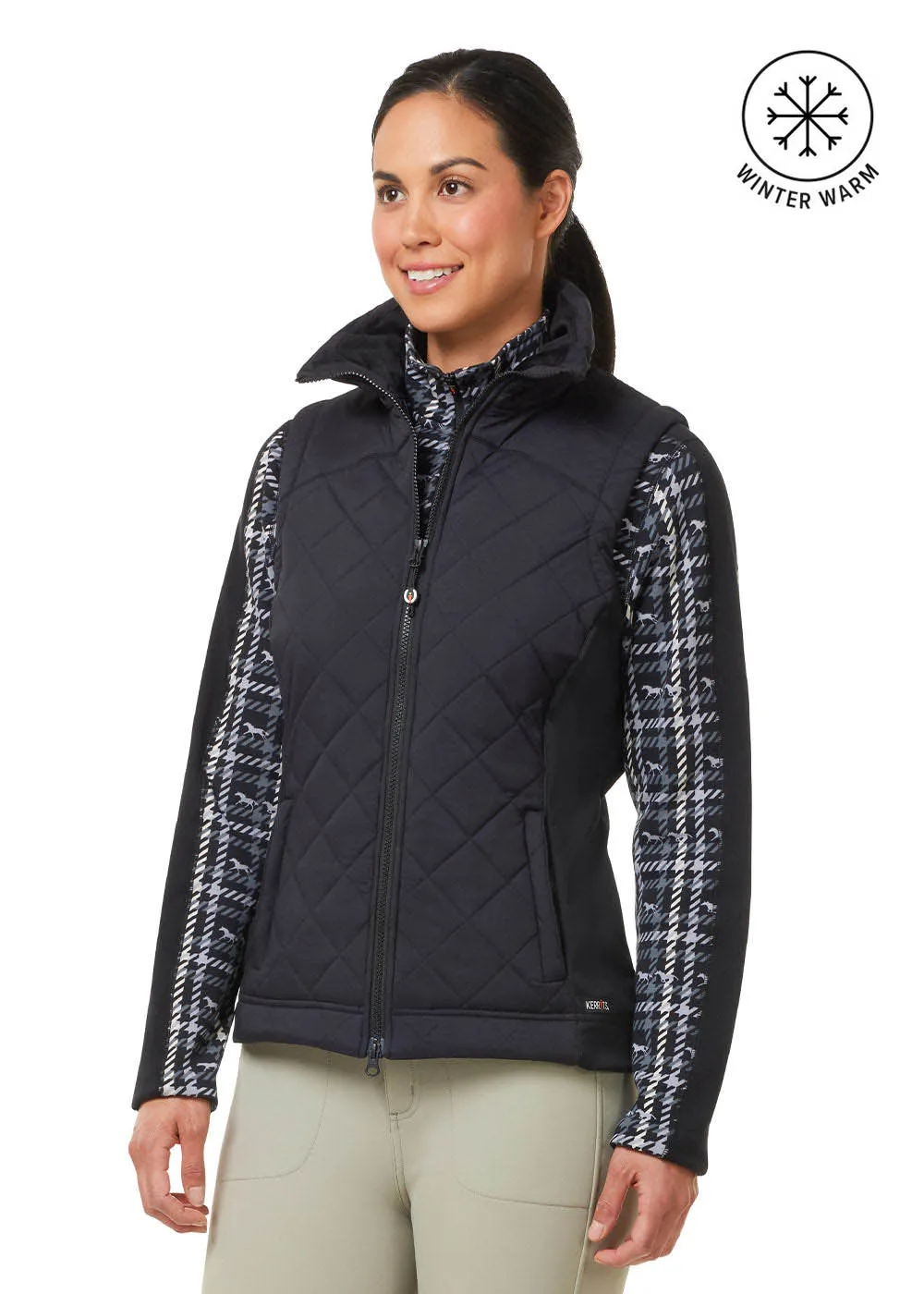 Full Motion Quilted Riding Vest