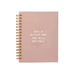 God Is Within Her Hardcover Journal