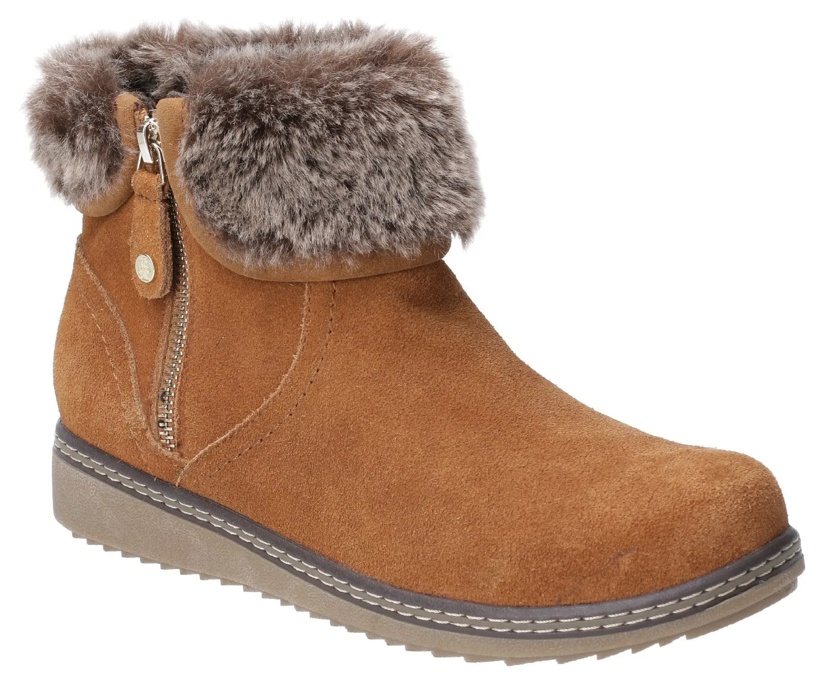 Hush Puppies Penny Zip Ankle Boot