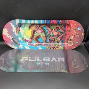 Pulsar SK8Tray Rolling Tray w/ Lid - Yeti Mcshreddy | 7.25x19.75