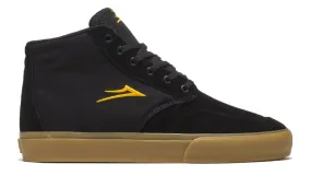 Riley 3 High - Black/Gum Suede