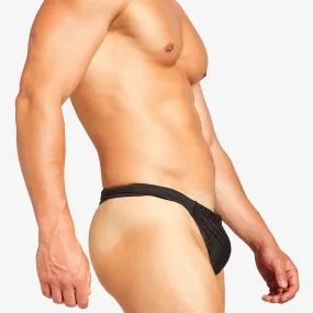 Teamm8 Bass mesh swim thong black